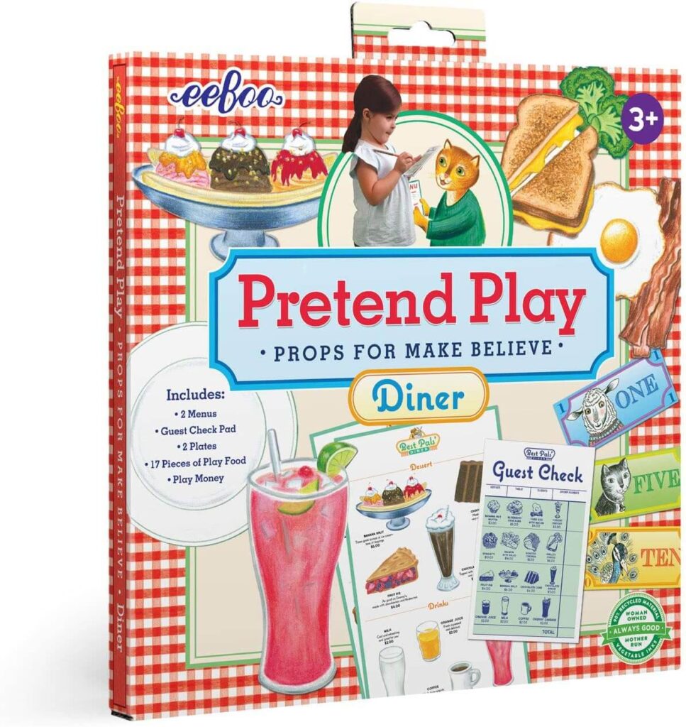 pretend play stickers