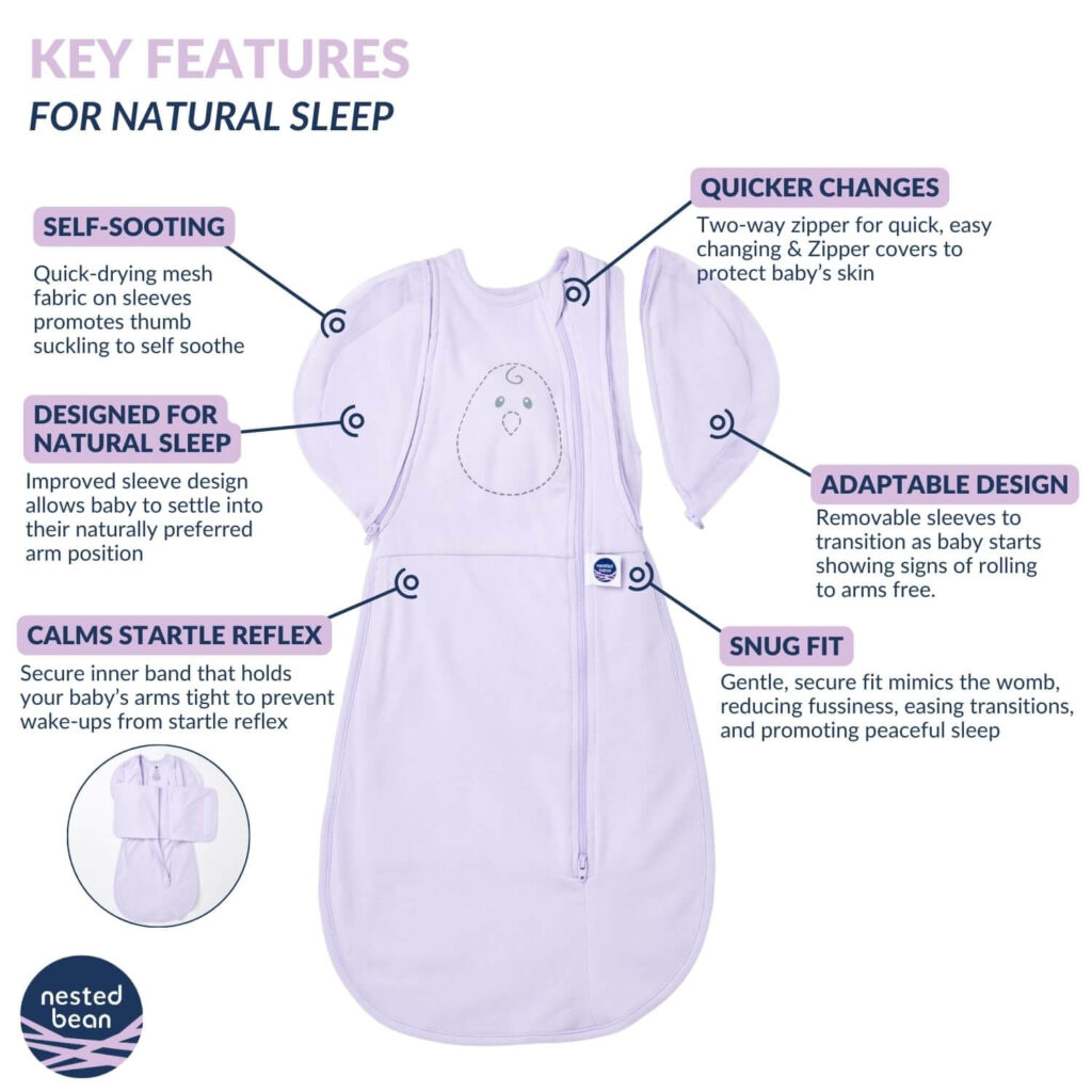 nested bean sleep sack