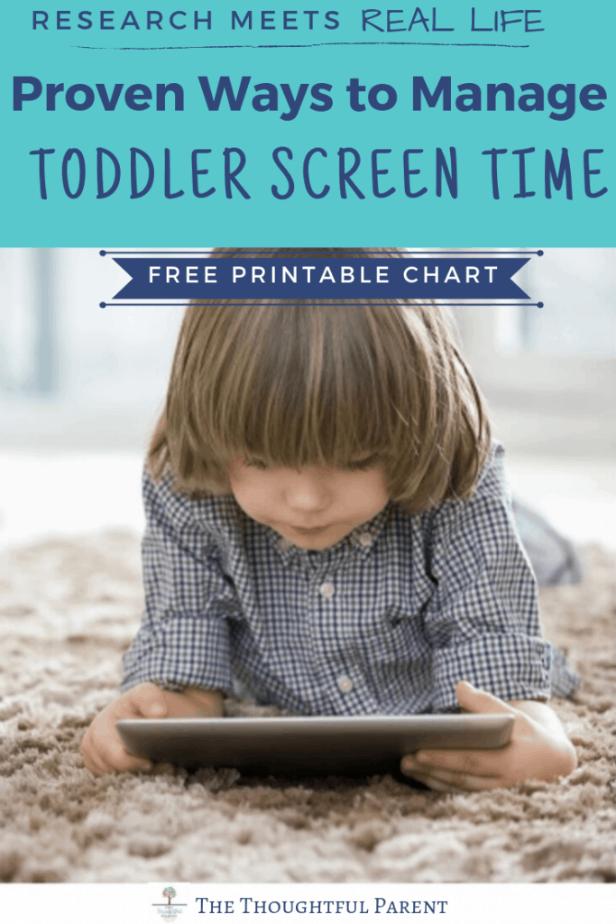 screen time for toddlers