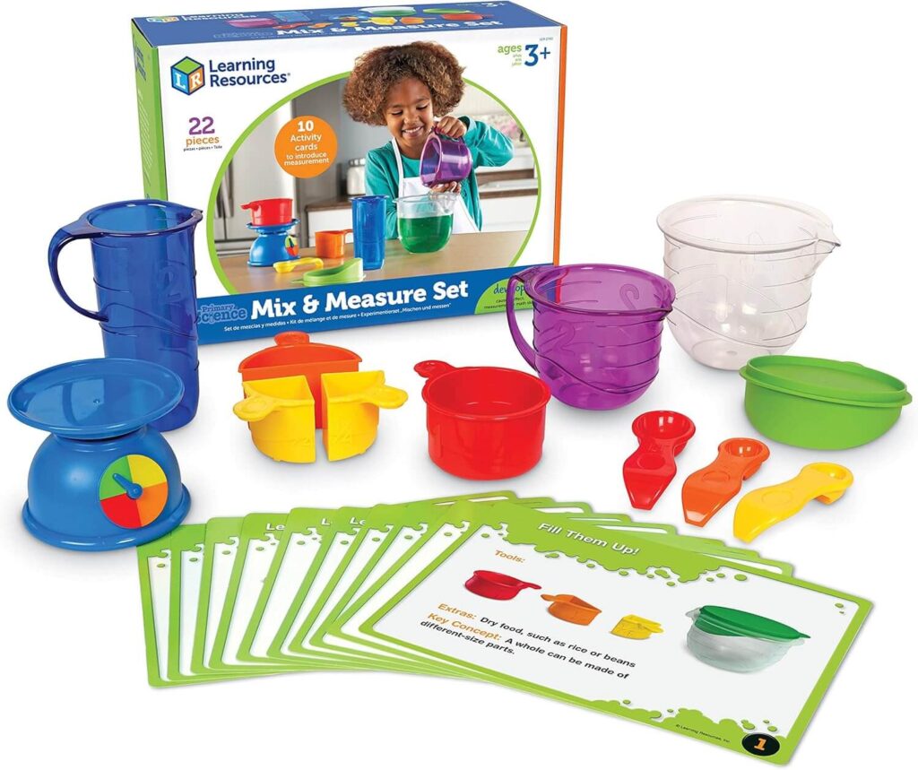 childrens pour and measure set