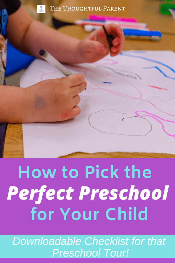 how to pick a preschool
