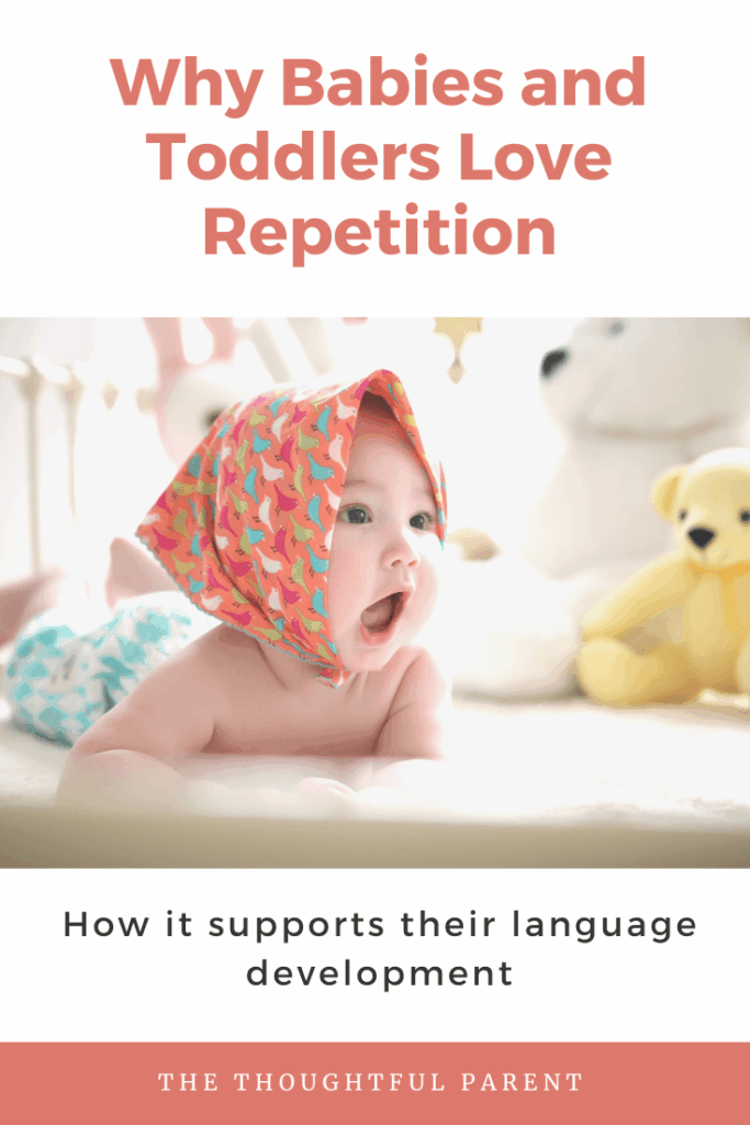 why babies repeat words
