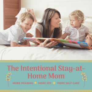 self care for stay at home moms