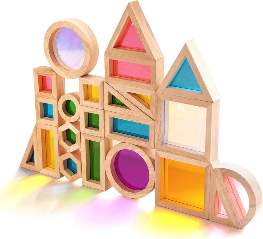 rainbow building blocks