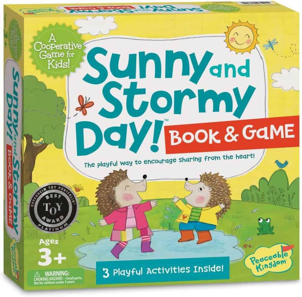 sunny and stormy day