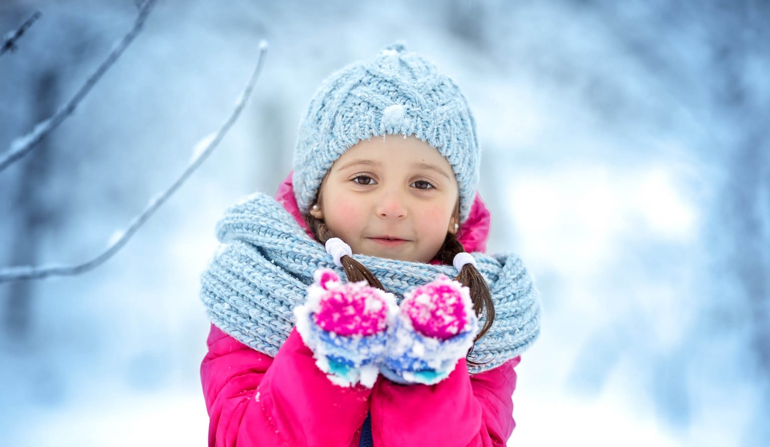 girl in winter