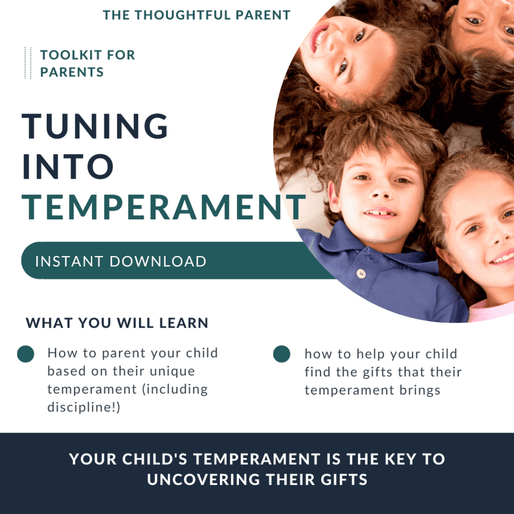 temperament toolkit for parenting