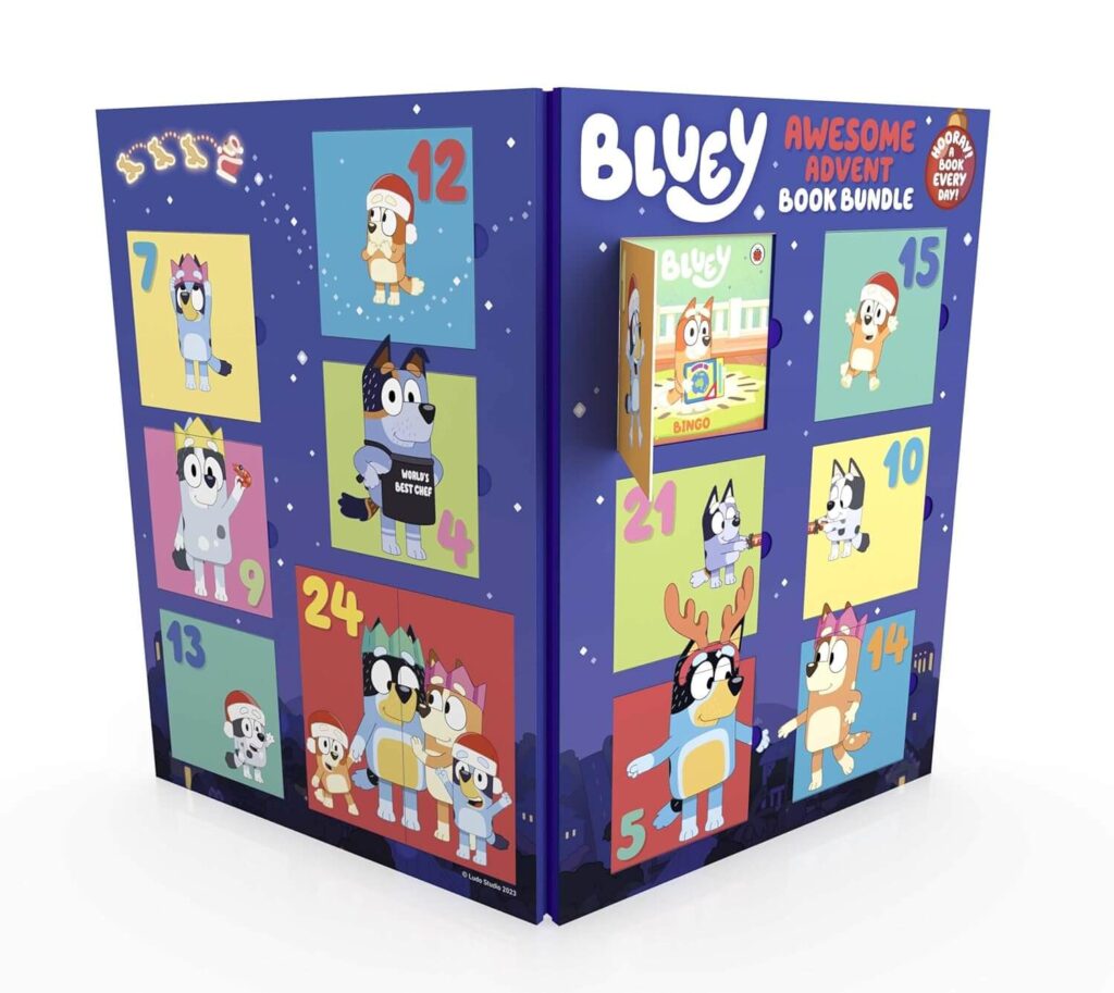 bluey advent book bundle