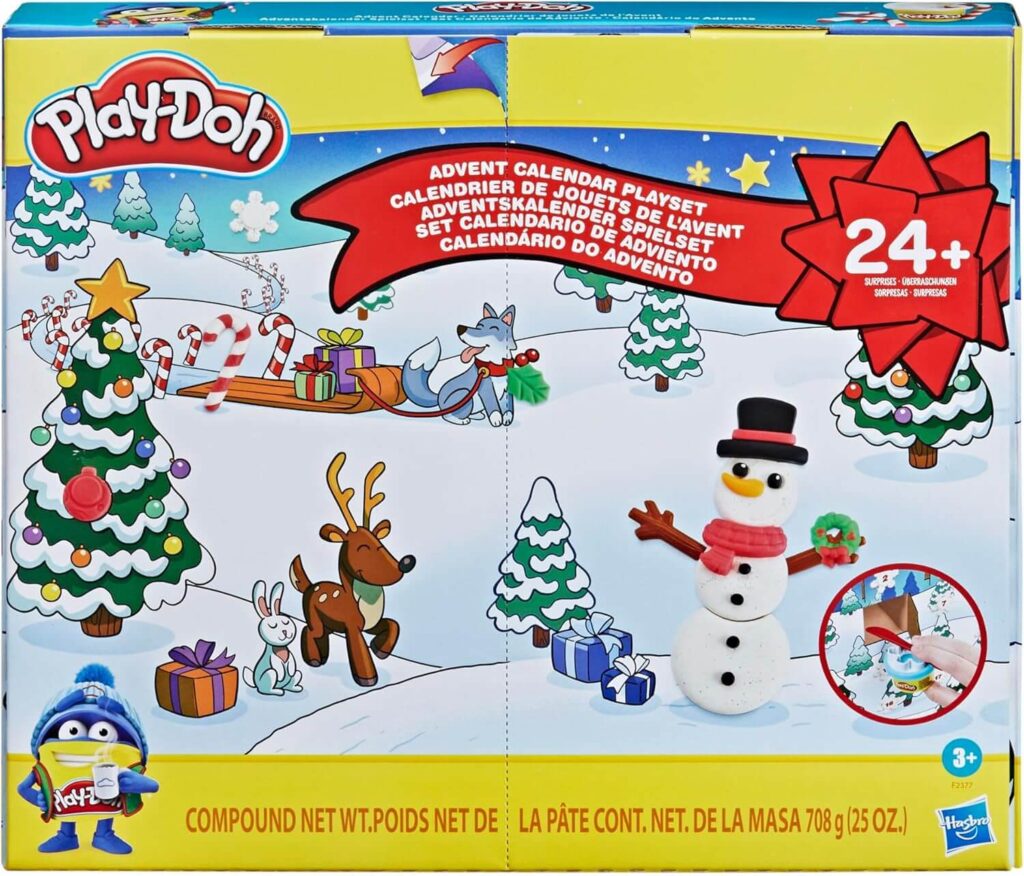 play-doh advent calendar