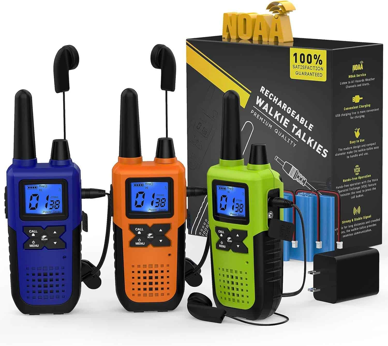 walkie talkies