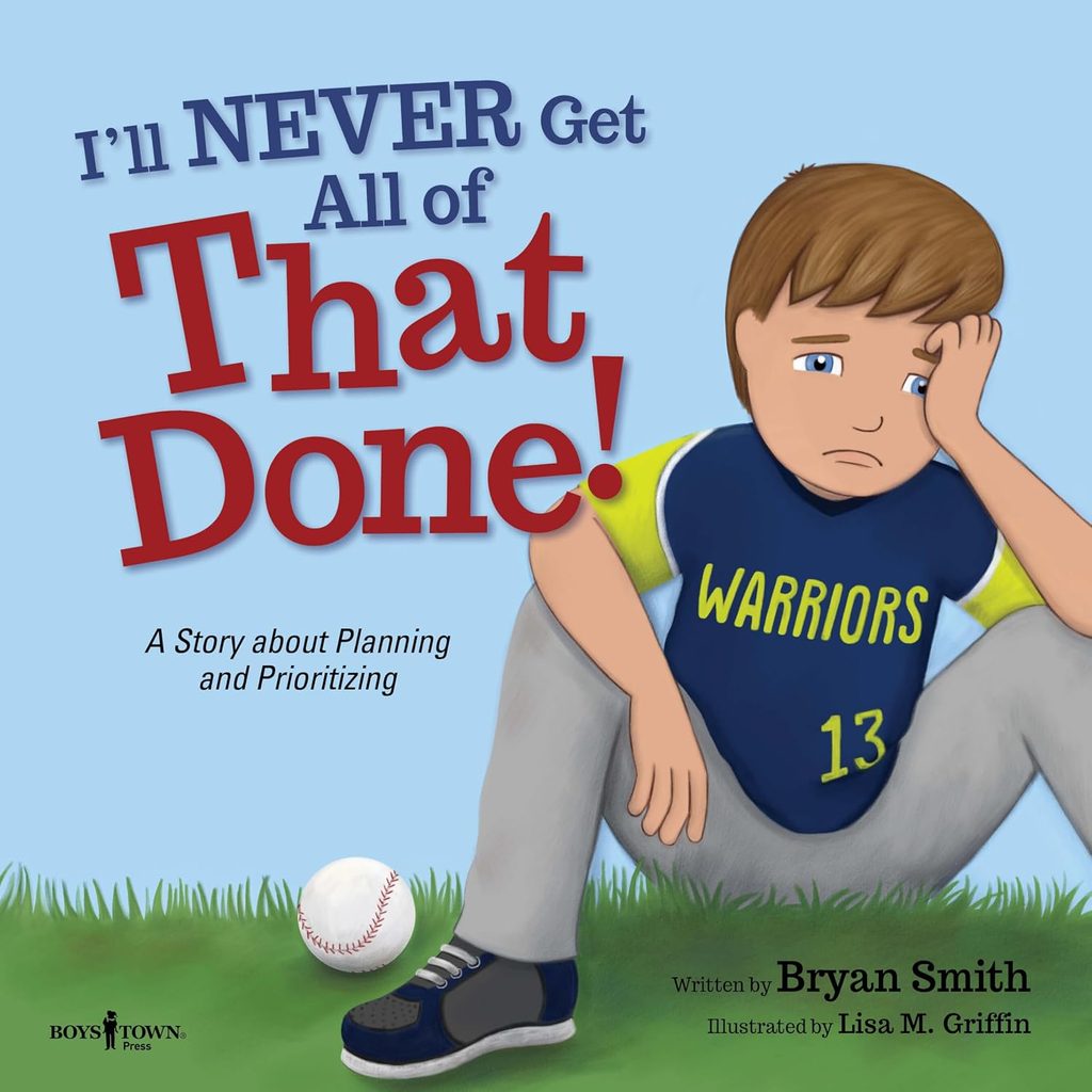 book cover for I'll Never Get All of That Done a book about executive function