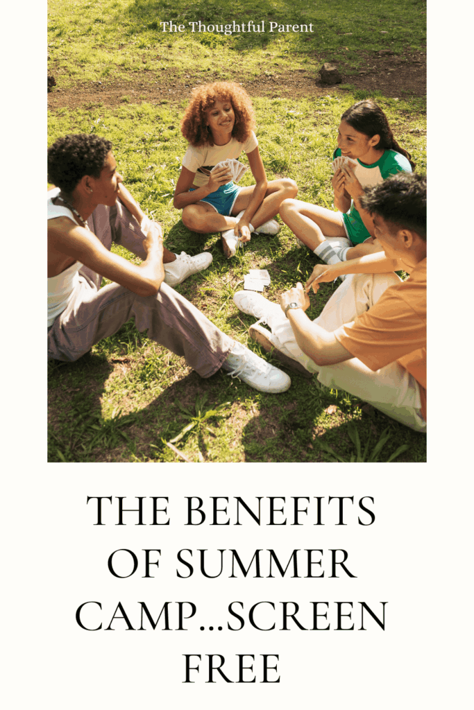 screen free summer camp