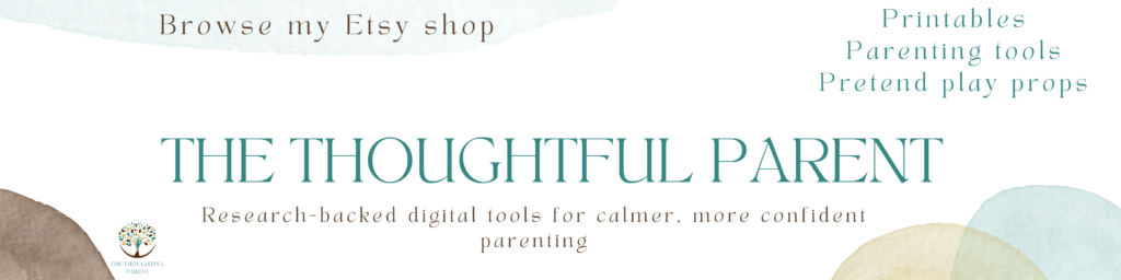 thoughtful parent Etsy shop
