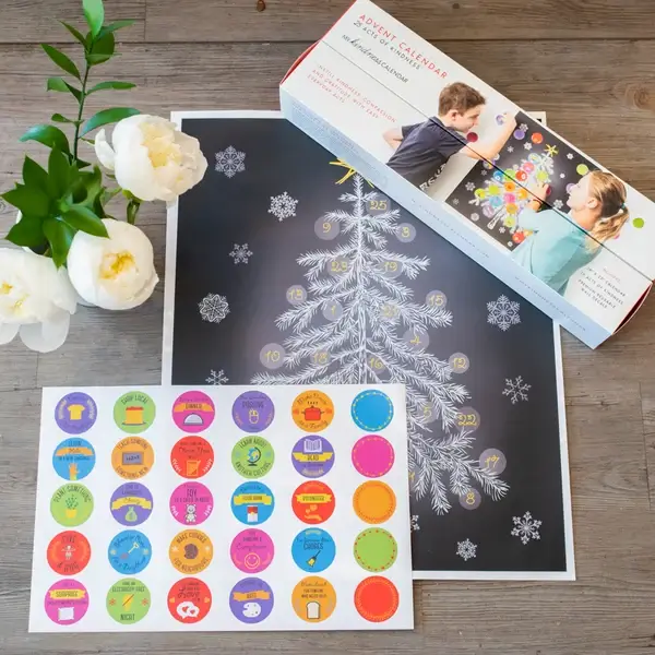 sticker acts of kindness advent calendar