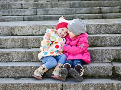 toddler showing empathy