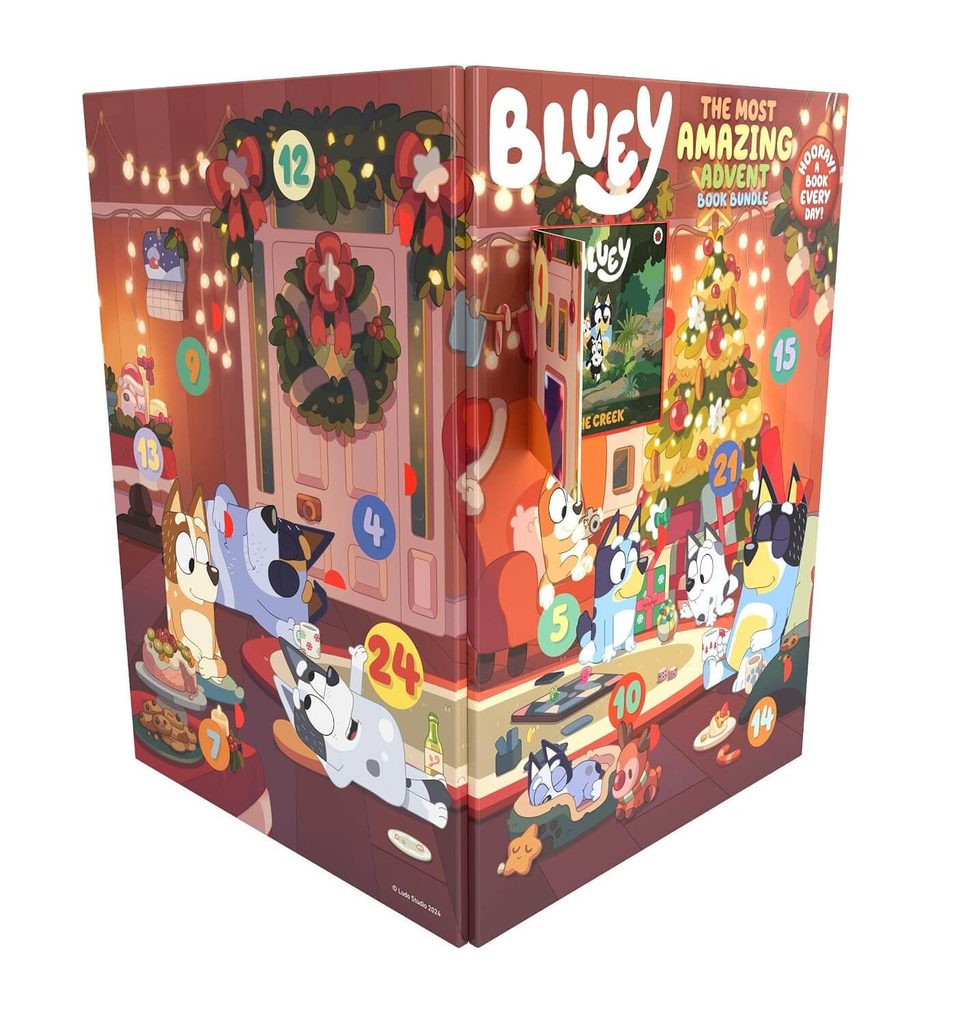 Bluey amazing advent book bundle