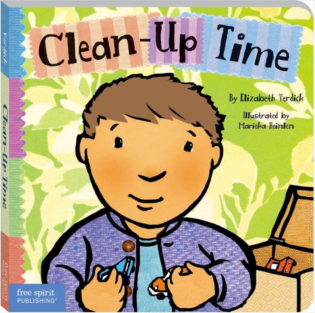 book cover for Clean-Up Time