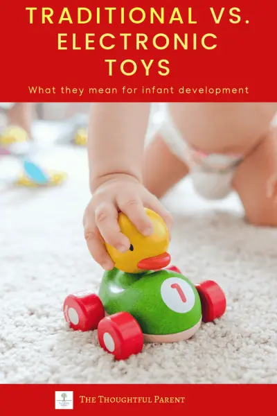 Electronic versus traditional toys