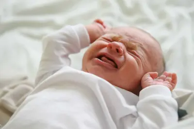 crying baby boy