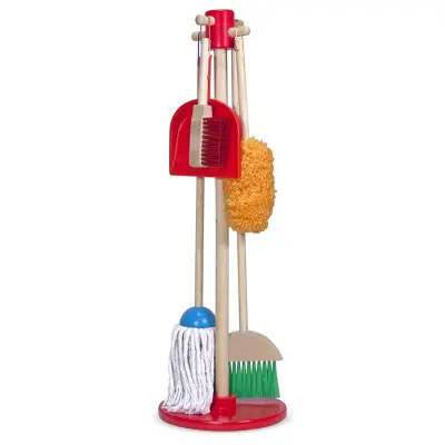 pretend play sweep mop set