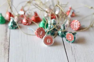 hersey kiss advent calendar