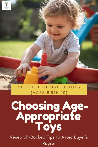 choosing age appropriate toys for kids