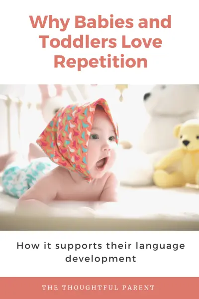 why babies repeat words
