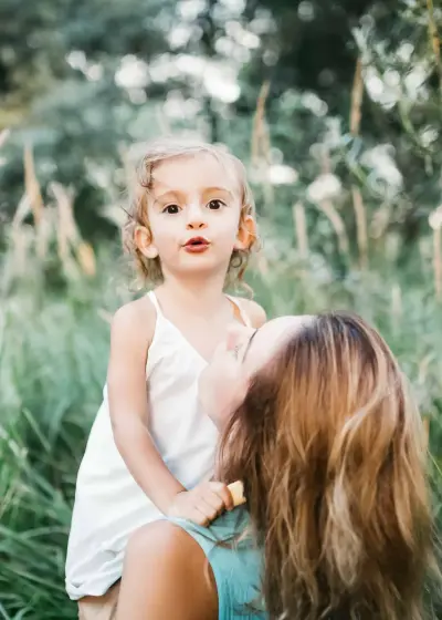 child and mom child and mom