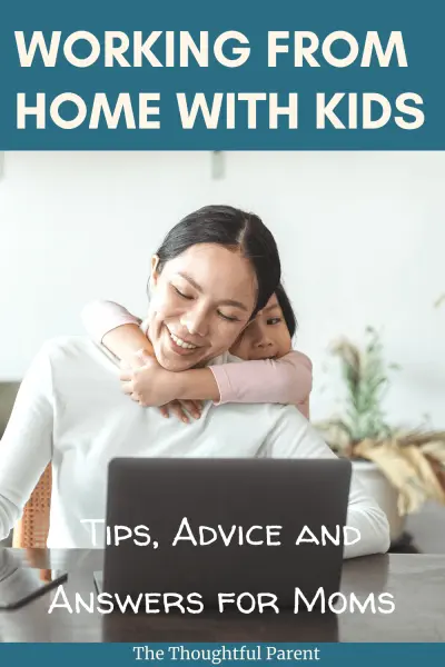 working from home with kids