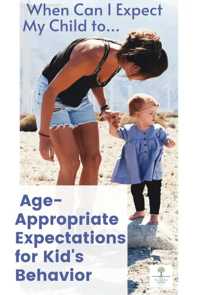 age appropriate behavior chart