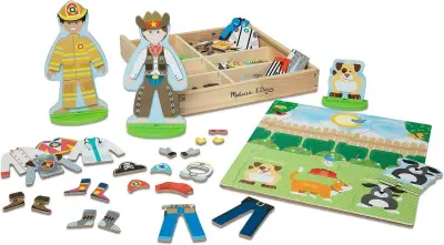 magnetic dress up dolls
