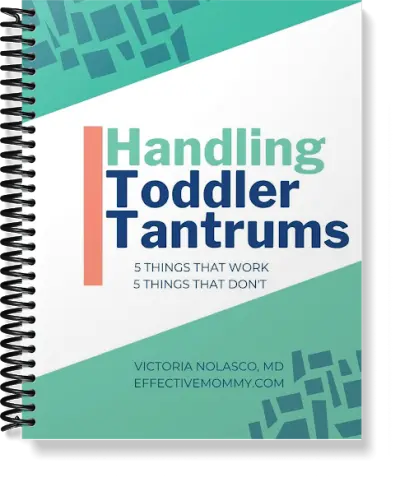 handling toddler tantrums