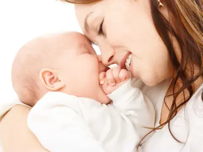 happy stay at home mom