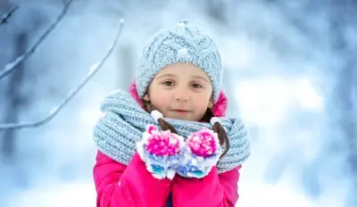 girl in winter